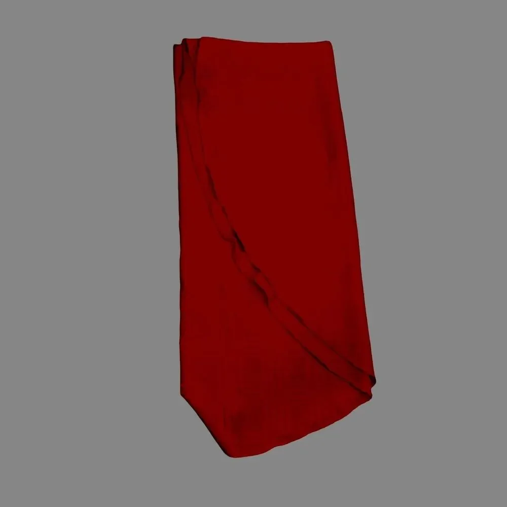 #4491 Red Round round tablecloth polyester 69 inch